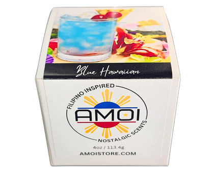 4oz Container Candle – Blue Hawaiian