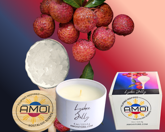 4oz Container Candle – Lychee Jelly