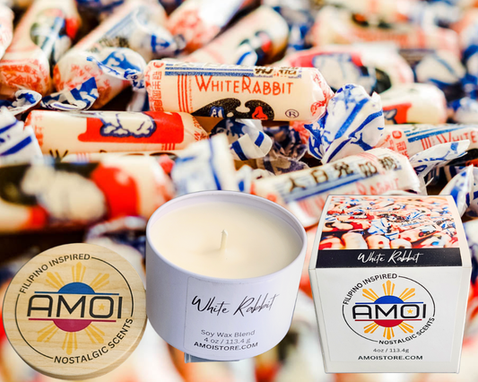 4oz Container Candle – White Rabbit