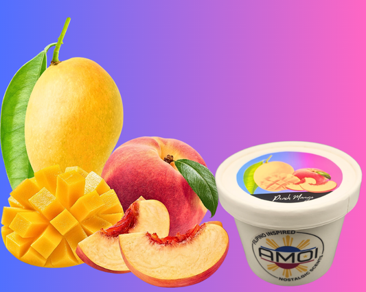 4oz Wax Melts – Peach Mango Ice Cream